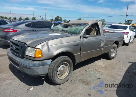 2004 Ford Ranger Xl/Xlt из США, поврежденный, VIN 1FTYR10DX4PB09791